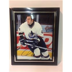 TODD BERTUZZI SIGNED 8" X 10" FRAMED PHOTO
