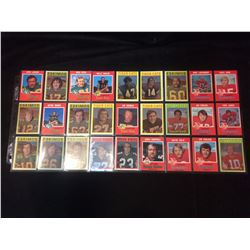 1990'S CFL FOOTBALL TRADING CARD LOT