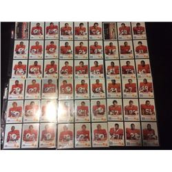 1984 BC LIONS MOHAWK CARD LOT