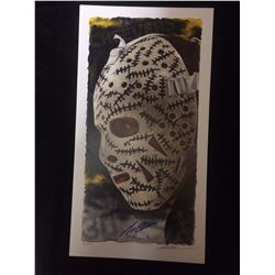 GERRY CHEEVERS SIGNED 11" X 18" PHOTO