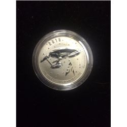 2016 TWENTY DOLLAR .9999 FINE SILVER 50TH ANNIVERSARY STAR TREK COIN