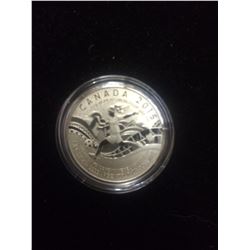 2015 TWENTY DOLLAR .9999 FINE SILVER WOMENS SOCCER CANADIAN COIN