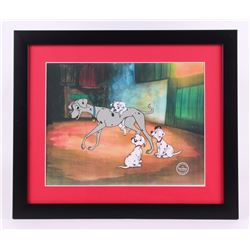 101 DALMATIANS LE 16" X 19" CUSTOM FRAMED ANIMATION SERIGRAPH CEL
