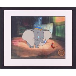 "DUMBO" LE 14" X 17" CUSTOM MATTED ANIMATION SERIGRAPH CEL