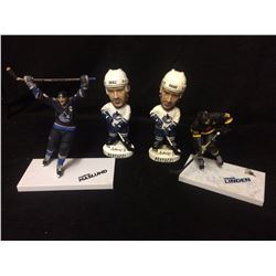 VANCOUVER CANUCKS BOBBLE HEAD & FIGURES LOT