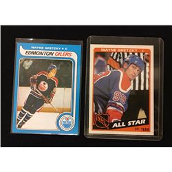 WAYNE GRETZKY HOCKEY TRADING CARDS LOT