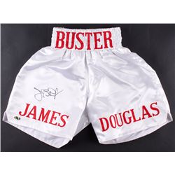 JAMES "BUSTER" DOUGLAS SIGNED BOXING SHORTS (MAB HOLOGRAM)