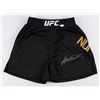 Image 1 : WOMENS UFC CHAMP AMANDA NUNES SIGNED FIGHTING SHORTS (JSA COA)