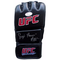 SERGIO PETTIS SIGNED UFC MMA GLOVE INSCRIBED "PHENOM" (JSA COA)