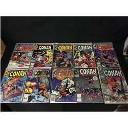 CONAN MARVEL COMIC BOOK LOT