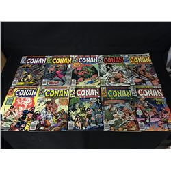 CONAN MARVEL COMIC BOOK LOT