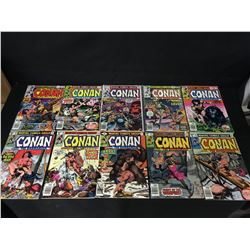 CONAN MARVEL COMIC BOOK LOT