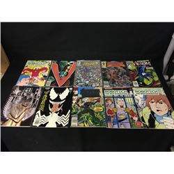 VENOM & ROBOTECH COMIC BOOK LOT