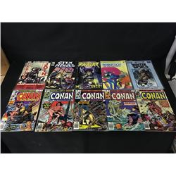 CONAN MARVEL COMIC BOOK LOT