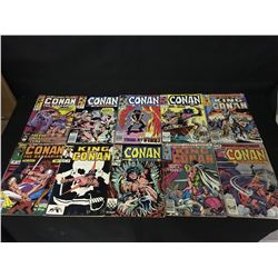 CONAN MARVEL COMIC BOOK LOT