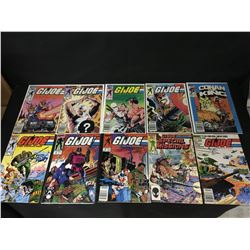 GI JOE MARVEL COMIC BOOKS LOT