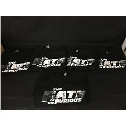 THE "FATE OF THE FURIOUS" T SHIRT LOT (F8)