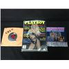 Image 1 : SABLE SIGNED PLAYBOY MAGAZINE & WWF SUPERSTARS VINYL RECORD (7")