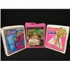 Image 1 : BARBIE DOLL CARRYING CASE LOT W/ VARIOUS DOLLS