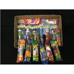 PEZ DISPENSER BOX LOT