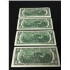 Image 2 : TWO DOLLAR USA SEQUENTIAL BANKNOTES