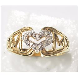 18K Yellow and White Gold 8 Diamonds Rings, Insurance Value $1400