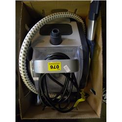 ROWENTA 1550 WATT STEAM VAC