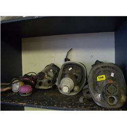 SHELF OF RESPORATOR MASKS AND CARTRIDGES
