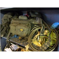 SAFTEY HARNESSES AND TOOL POUCHES