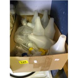 BOX OF SPRAY BOTTLES