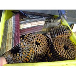 CRATE OF ROOFING COIL ROOFING NAILS