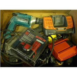 MISC BATTERIES AND CHARGERS/DRILLS