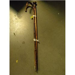 3 WALKING CANES