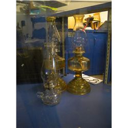 3 OIL LAMPS