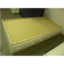 NEW SOUTH SHORE SINGLE SIZE MATES BED WITH 3 DRAWERS