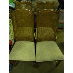 4 DINING CHAIRS
