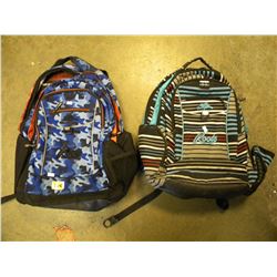 2 BACKPACKS