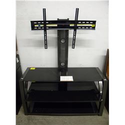 Z-LINE 3 SHELF ENTERTAINMENT STAND /W REAR MOUNT