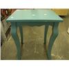 Image 1 : SMALL BLUE END TABLE