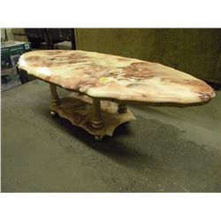 VINTAGE MARBLE COFFEE TABLE