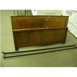 VINTAGE END LEG DOUBLE SIZE HEAD/FOOT AND RAILS