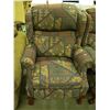 Image 1 : CLAW FOOT WINGBACK RECLINER