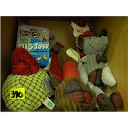 APPROX 8 NEW DOG TOYS