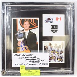 ROB BLAKE GUARANTEED AUTHENTIC AUTOGRAPH