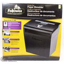 FELLOWES CROSS CUT PAPER SHREDDER