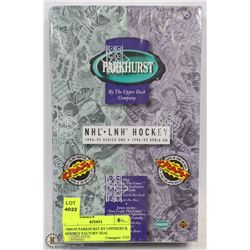 1994-95 PARKHURST BY UPPER DECK HOCKEY FACTORY SEAL