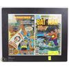 Image 1 : TWO DC BATMAN COMICS FRAMED FROM 1978 & 1979