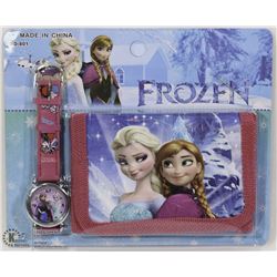 NEW DISNEY FROZEN WATCH AND WALLET