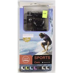 NEW 1080P HD SPORTS ACTION CAM WITH MOUNTS