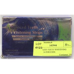 ADVANCED TEETH WHITENING STRIPS  14 POUCHES